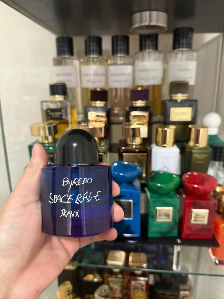 Byredo - Space Rage Travx (discontinued), Handtassen en Accessoires, Uiterlijk | Parfum, Ophalen of Verzenden, Zo goed als nieuw