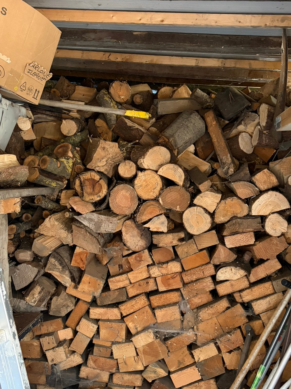 Bois de chauffage, Enlèvement