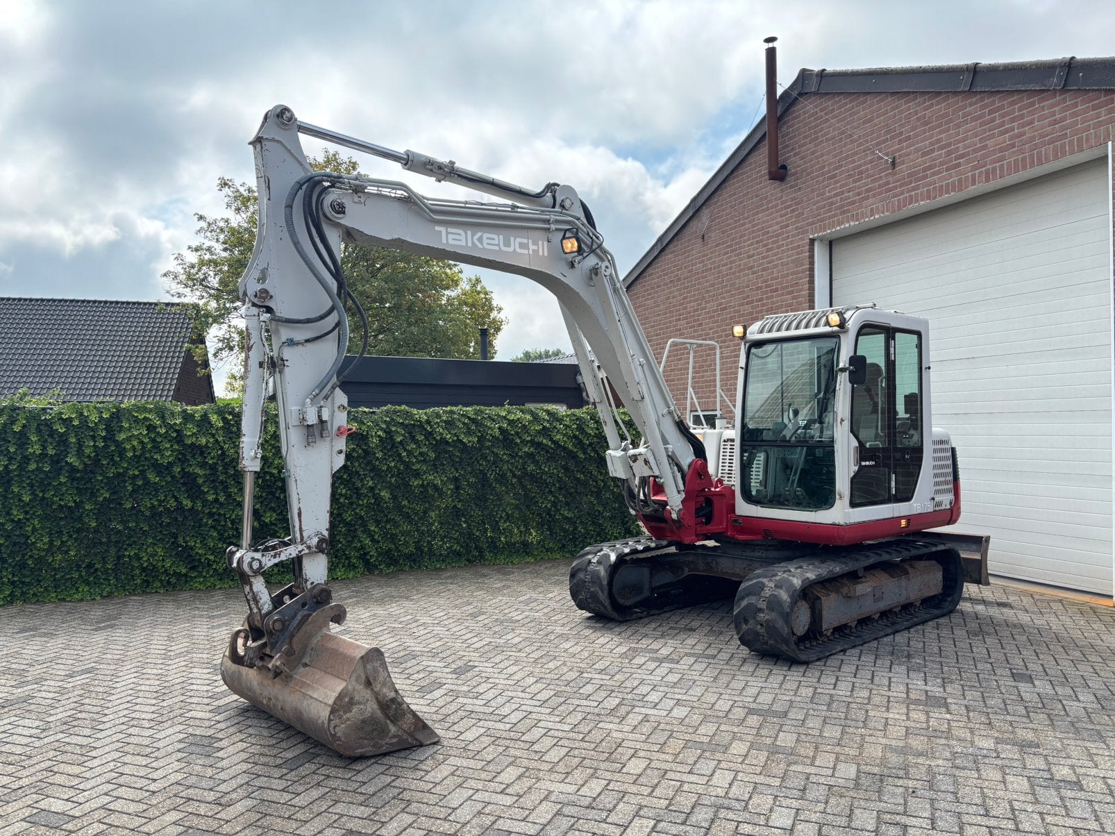 Takeuchi TB175 minigraver graafmachine Sloop/Sorteer A/C, Ophalen