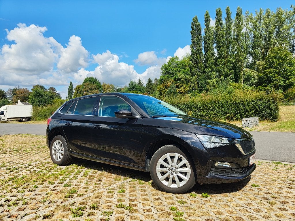 Skoda Scala 1.0 - 2021 - 64 500 km - Style - 110 ch, Autos, https://public.car-pass.be/verify/9845-0323-5409#, Euro 6, Noir, 5 portes