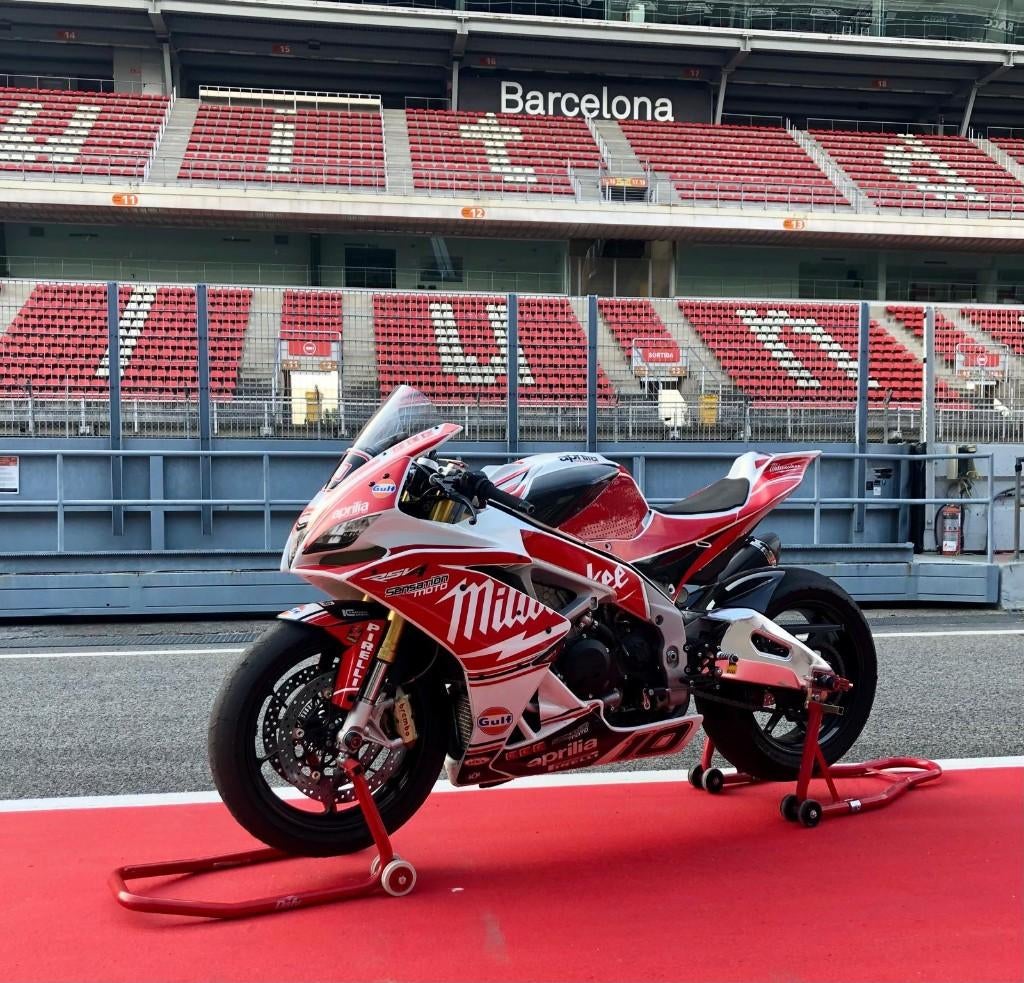 BAANFIETS -APRILIA RSV4-APRC, Motoren, Sportuitlaat, 4 cilinders, Super Sport, Particulier