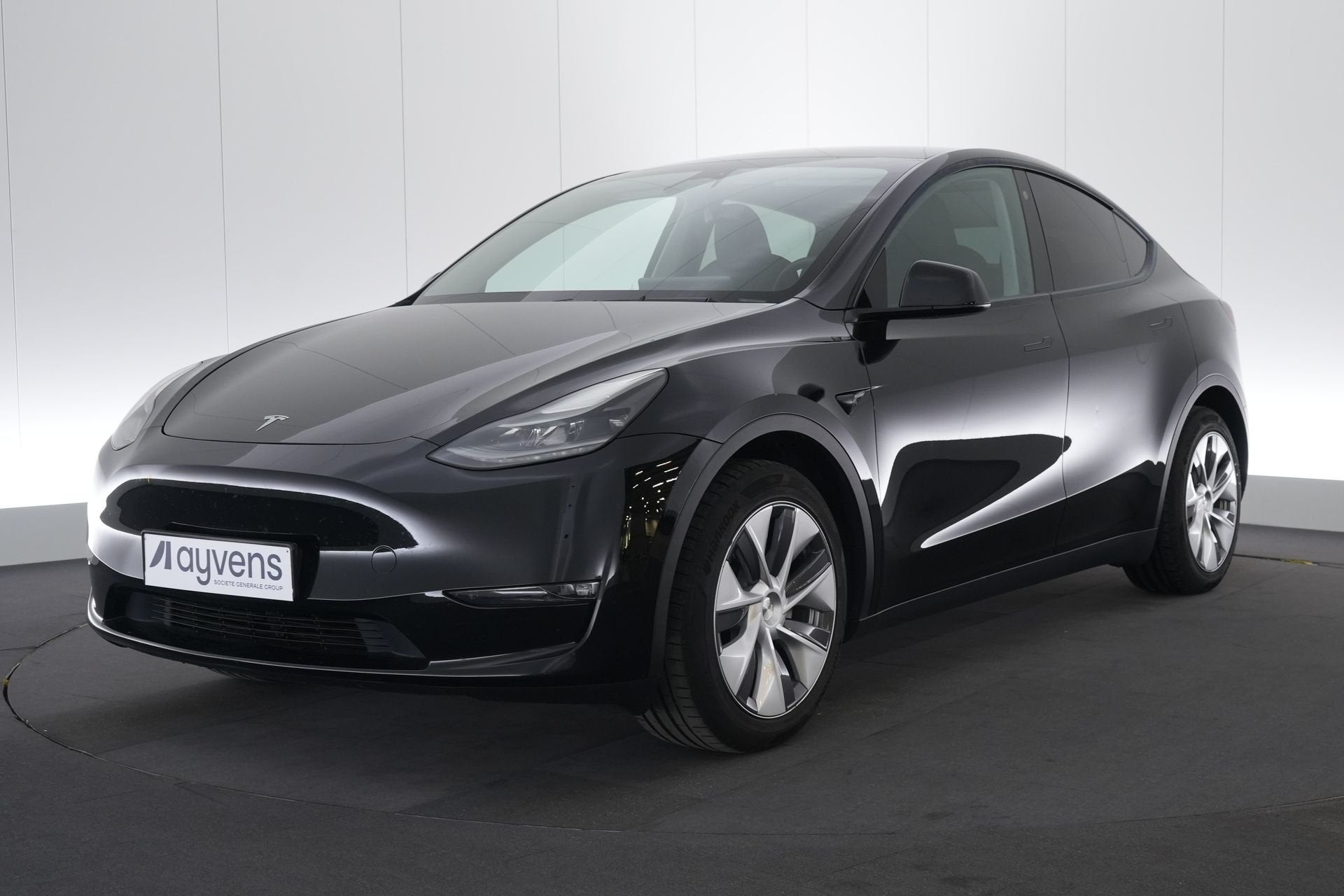 (2EKP210) TESLA MODEL Y, Auto's, Tesla, Zwart, Leder, 5 zetels, SUV of Terreinwagen