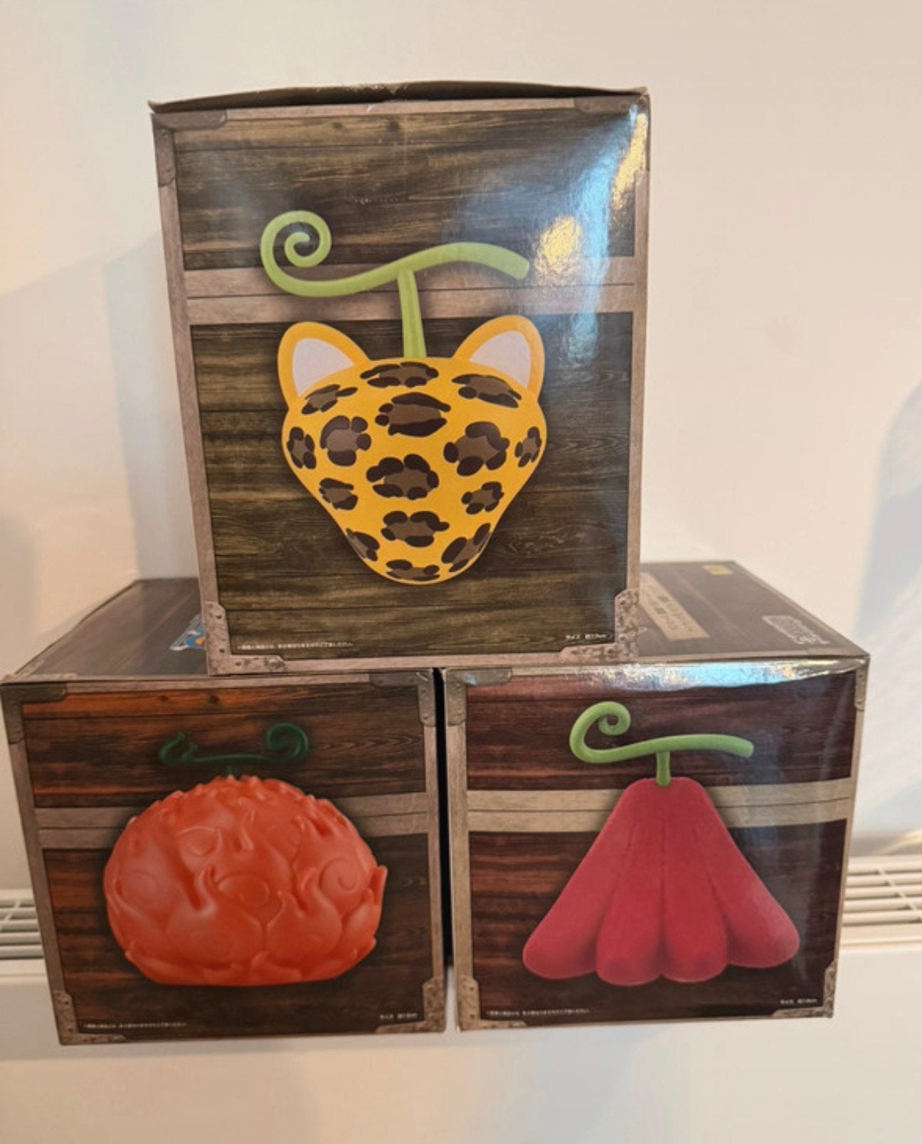 Banpresto/Bandai One Piece Devil Fruits - verpakking van 4, Ophalen, Zo goed als nieuw