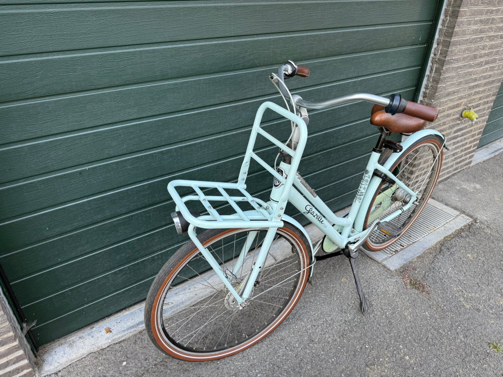 Gazelle Miss Grace - blauw, Fietsen en Brommers, Ophalen, Zo goed als nieuw, Terugtraprem, Versnellingen