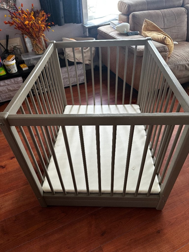 Babypark, Kinderen en Baby's, Babyparken, Ophalen, Gebruikt, Rechthoekig, In hoogte verstelbaar