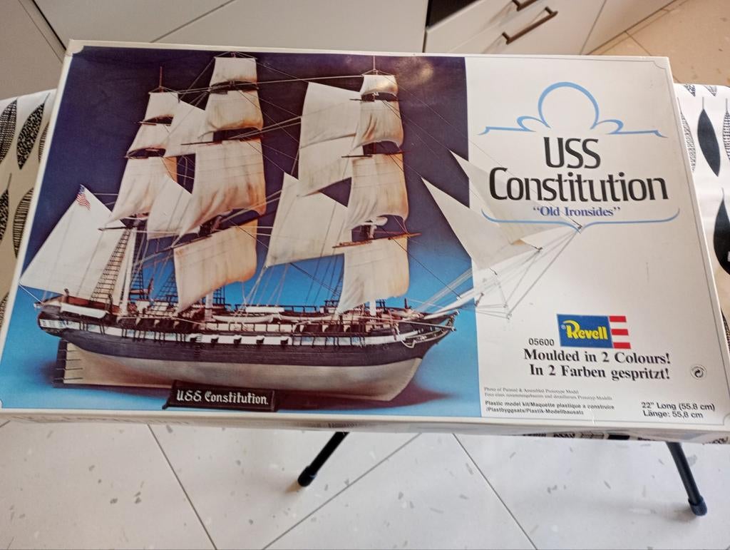 Revell uss constitution bouwpakket, Hobby en Vrije tijd, Ophalen of Verzenden, Revell