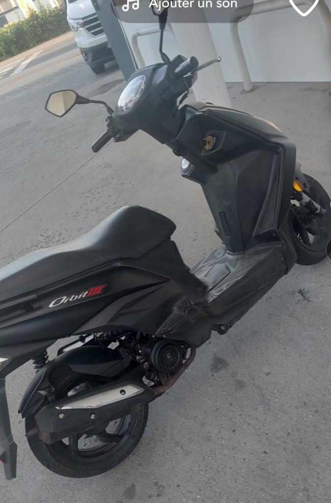 Sym scooter class A 2018 a vendre, Vélos & Vélomoteurs, Enlèvement, Utilisé, Classe A (25 km/h), Électrique
