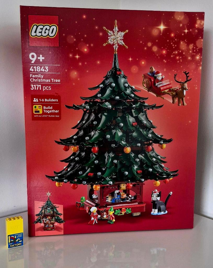 Lego 41843 Decoratieve Kerstboom, Overige thema's, Lego, Nieuw, Ophalen of Verzenden