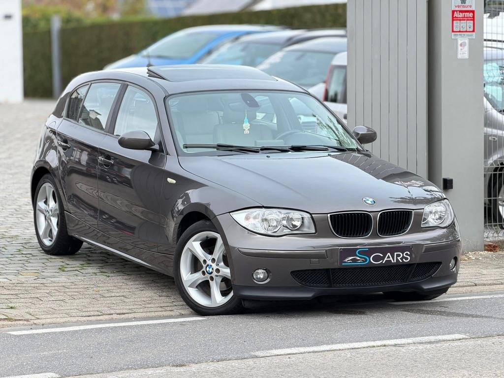 Bmw 118i ** Automaat ** Leder ** Open dak ** Navi **, Automaat, 1 Reeks, 1995 cc, Bruin