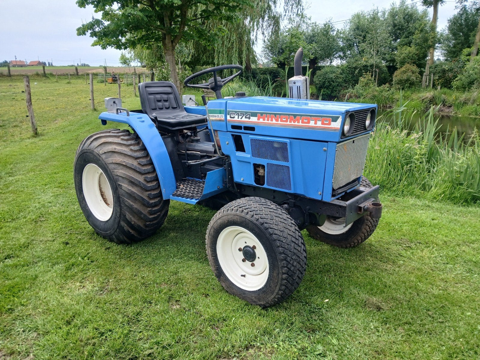 Hinomoto 17cv 4x4, Enlèvement ou Envoi, Comme neuf, Hinomoto, Démarrage électrique