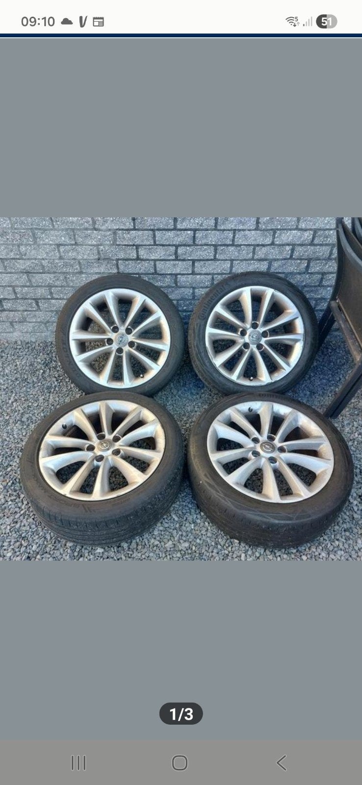 Opel astra j sportstourer 18inch velgen, Auto-onderdelen, Banden en Velgen, Ophalen, Band(en)