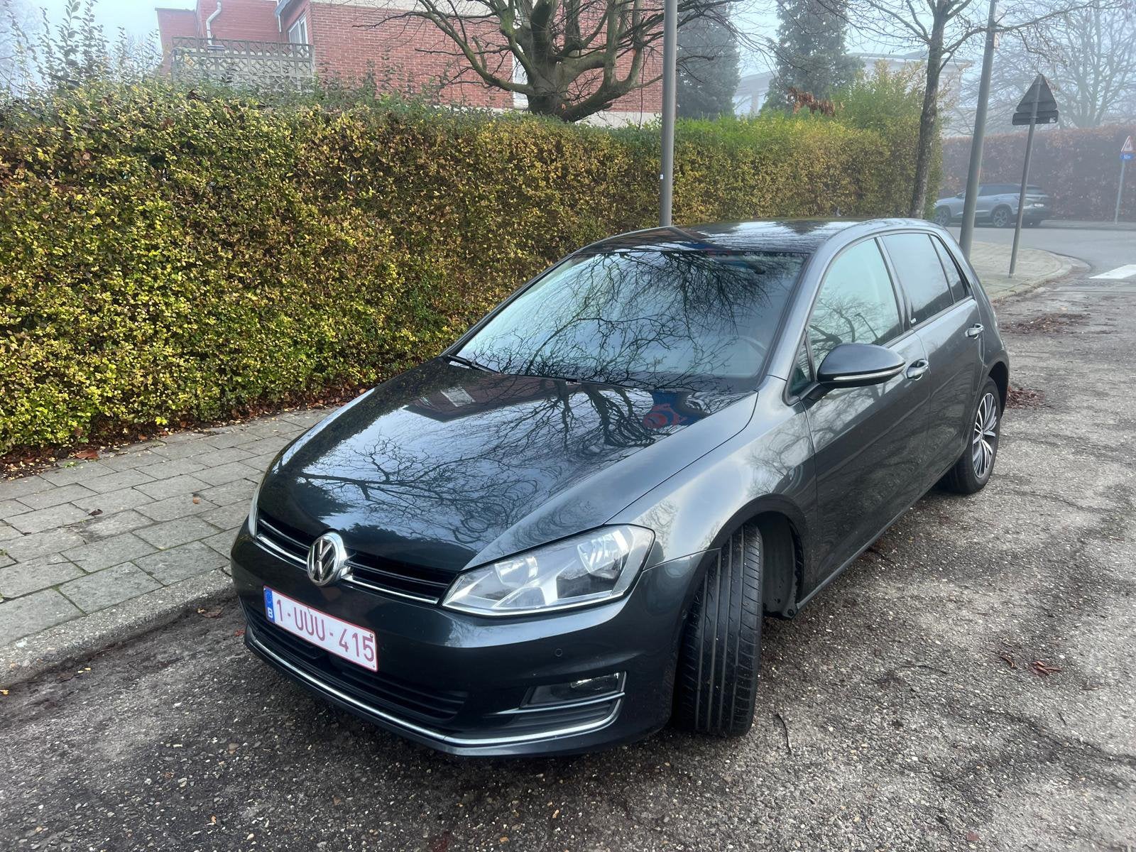 Golf 7 Allstar 1.4 - 12/2016 - automaat - carplay - OHB, Auto's, Volkswagen, Dealer onderhouden, Stof, Euro 6, Zilver of Grijs