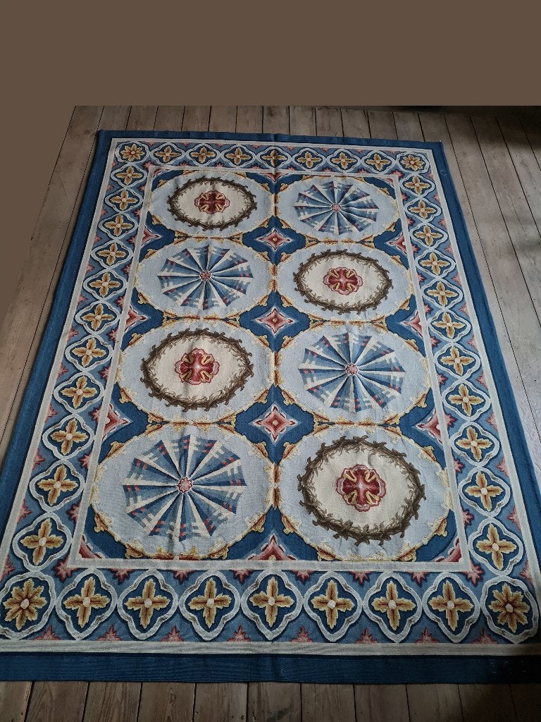 Authentiek handgeknoopt aubusson R. Adam, Ophalen, 150 tot 200 cm, Rechthoekig, Nieuw
