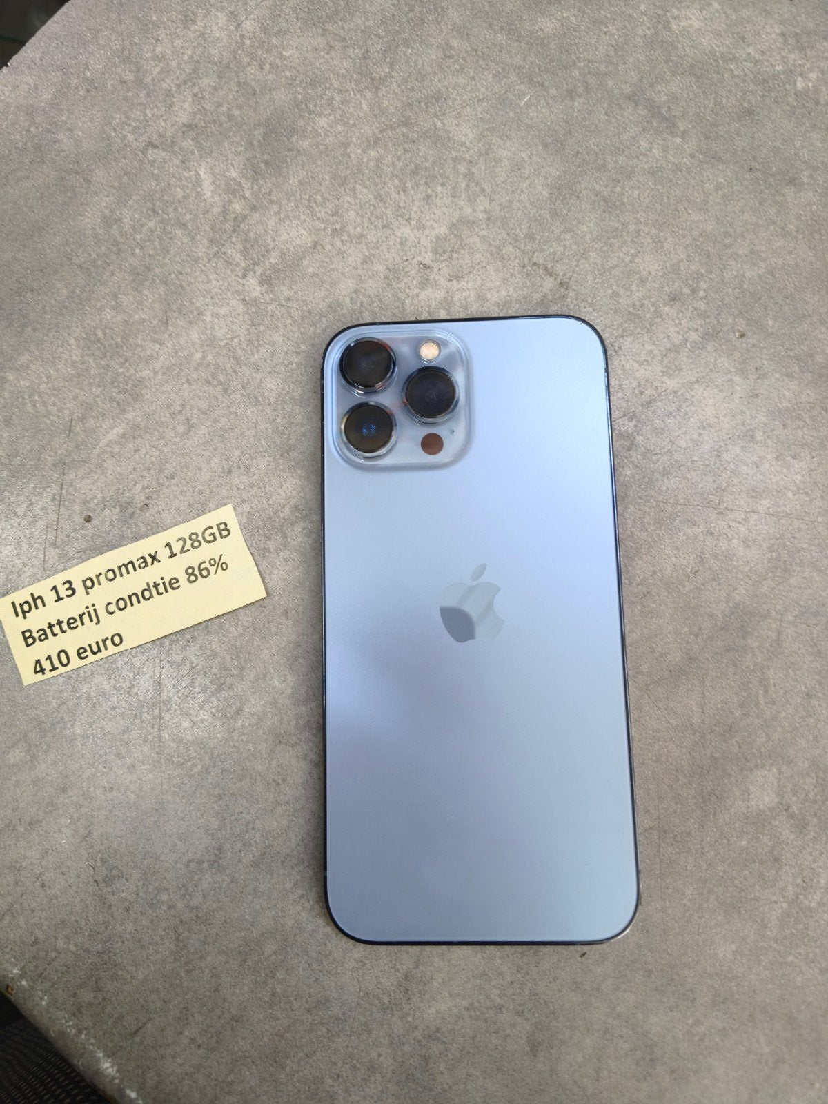 iPhone 13 Promax 128 Go très bon état 410 euros, Télécoms, Téléphonie mobile | Apple iPhone, Enlèvement, 128 GB, IPhone 11