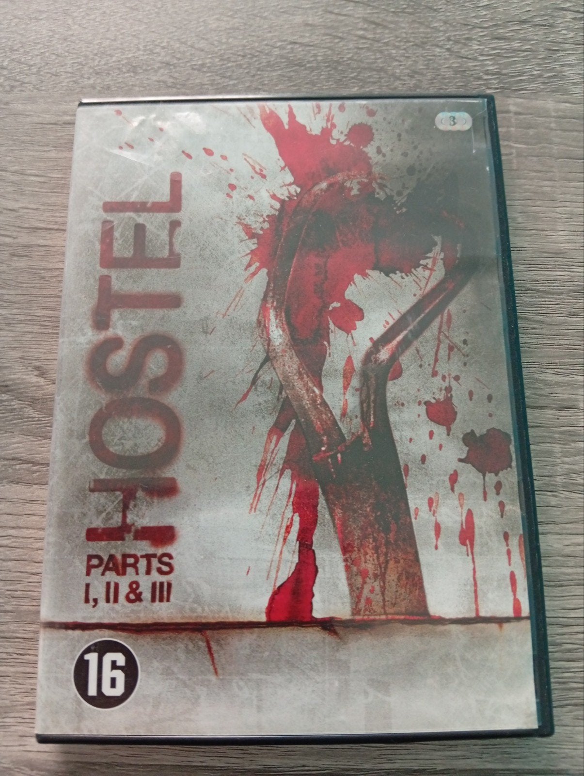 hostel 1 , 2 en 3 horror dvd box Jay hernandez, Cd's en Dvd's, Nederlands, Vanaf 16 jaar, Slasher, Ophalen of Verzenden