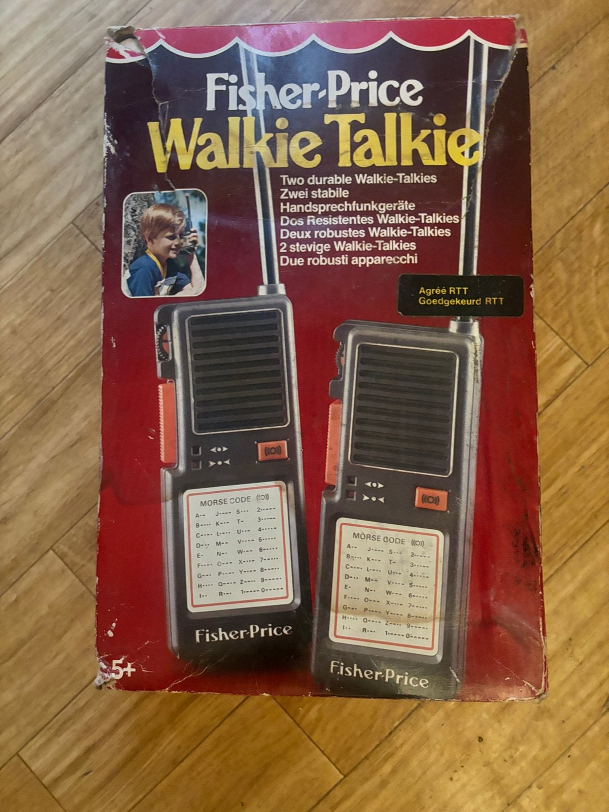 Jaren 80 walkie talkie origineel, Enlèvement ou Envoi, Comme neuf