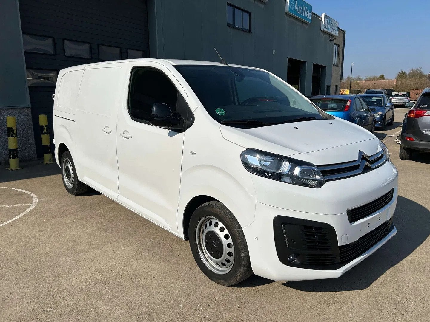 Citroën Jumpy 2.0 HDI 106 KW LENGTE 1 GESPOTEN BUMPERS ZIE, Autos, Achat, Euro 6, Entreprise, Boîte manuelle