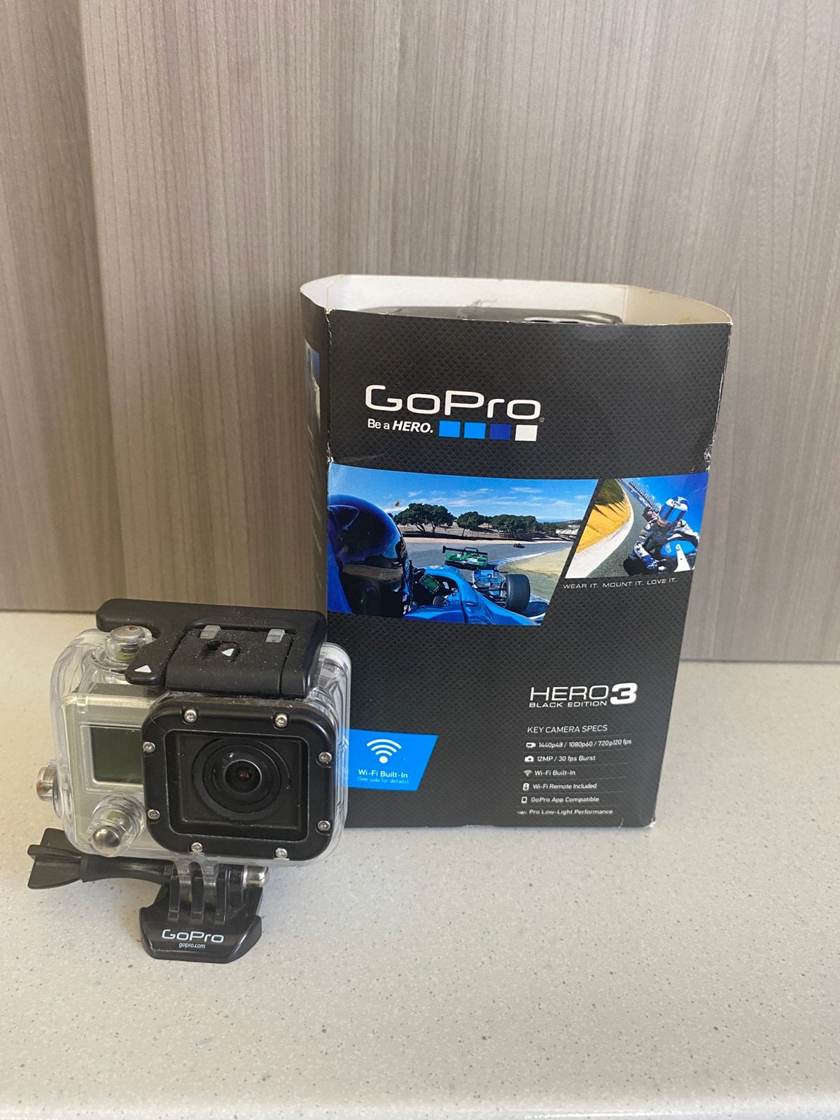 Pack GoPro HERO3 Black Edition Prête pour l'Aventure /l'Eau, Enlèvement, Comme neuf, GoPro