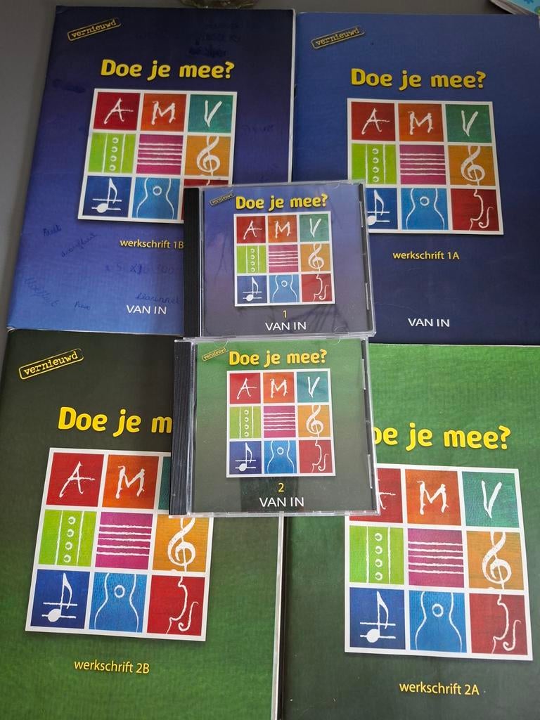 Doe je mee AMV 1 en 2, Boeken, Muziek, Ophalen of Verzenden