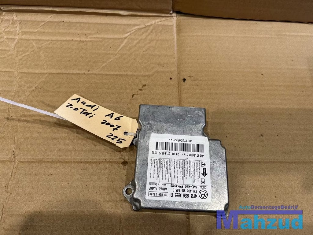 AUDI A6 C6 Airbag module 2004-2011 4F0959655B, Autos : Pièces & Accessoires, Électronique & Câbles, Audi, Utilisé