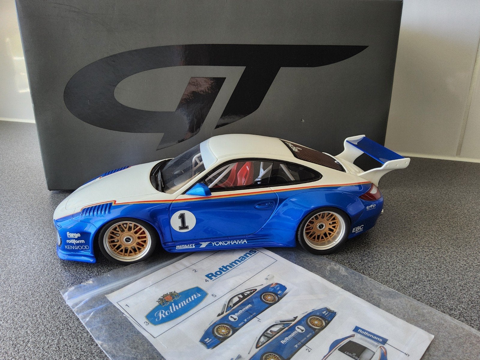 Porsche 911 Old&New Body Kit Roth., Ophalen of Verzenden