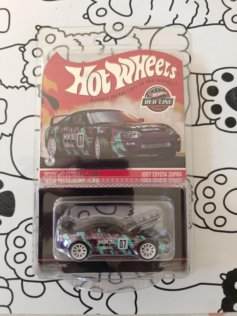 Hot Wheels Toyota Supra, Overige merken, 1:50 of kleiner, Auto, Nieuw