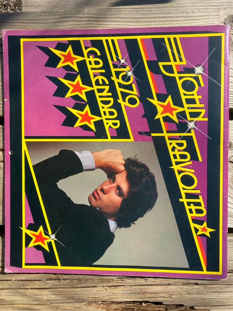 Kalender john travolta 1979, Ophalen of Verzenden