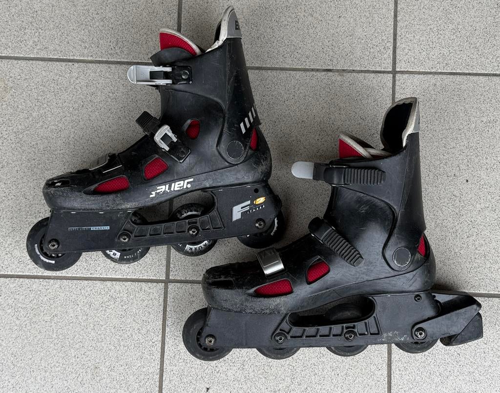 Roller blade Bauer, Sport en Fitness, Skeelers, Gebruikt, Bauer, Ophalen of Verzenden, Inline skates 4 wielen