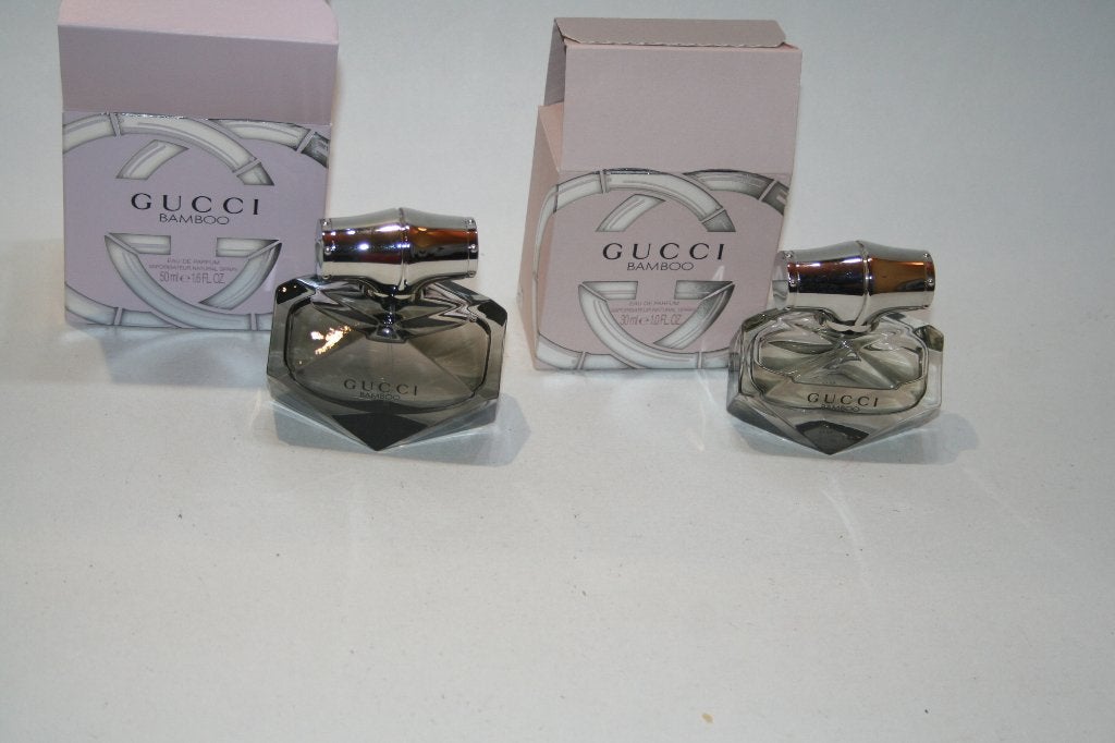 Gucci Bamboo 50 ml EdP nieuw E.O. + 1/2 rest van 30 ml EdP, Ophalen of Verzenden, Nieuw