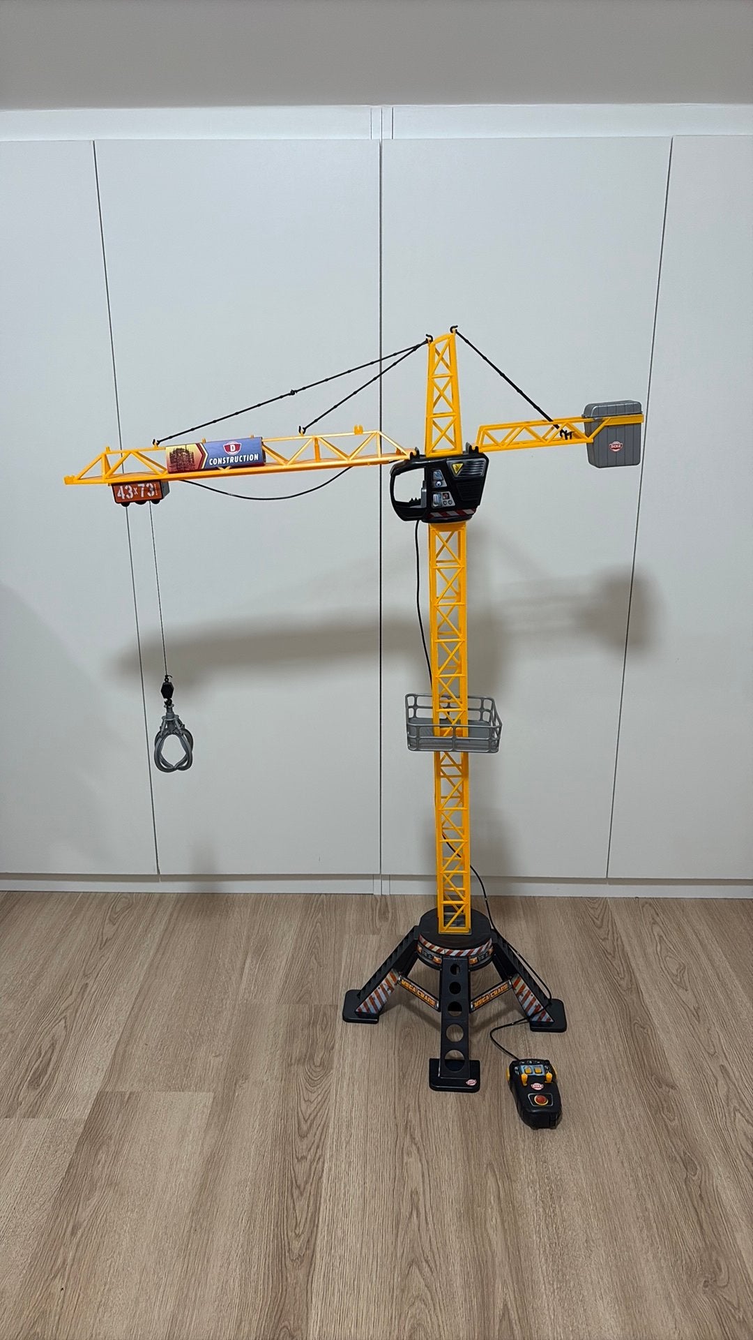 Dickie toys mega kraan 120cm, Kinderen en Baby's, Ophalen, Zo goed als nieuw