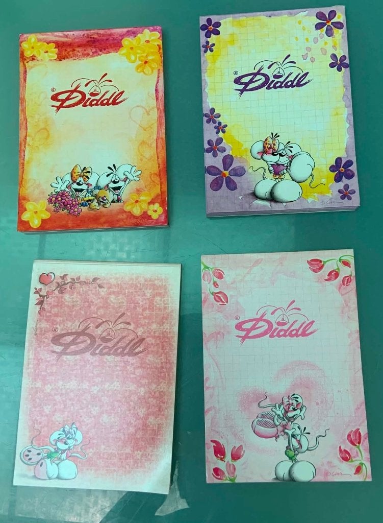 Diddl blaadjes, Verzamelen, Diddl, Ophalen of Verzenden, Diddl, Zo goed als nieuw