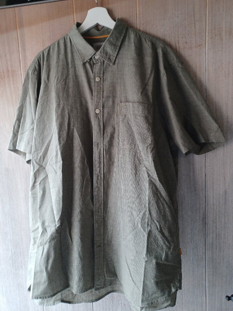 CAMEL ACTIVE GROEN HEREN HEMD MAAT XL, Tour de cou 43/44 (XL), Enlèvement ou Envoi, Comme neuf, Vert