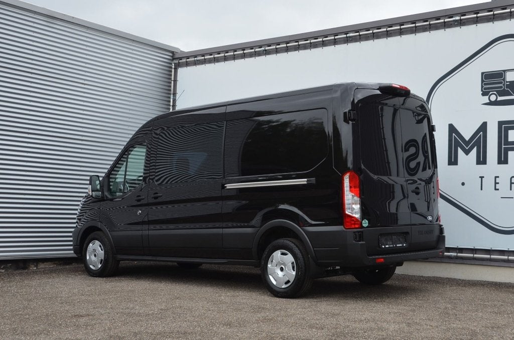 Ford Transit- L3H2- Dubbelcabine- Automaat- Nieuw- 36900+BTW, Auto's, Bestelwagens en Lichte vracht, Automaat, Stof, Euro 6, Automatische klimaatregeling