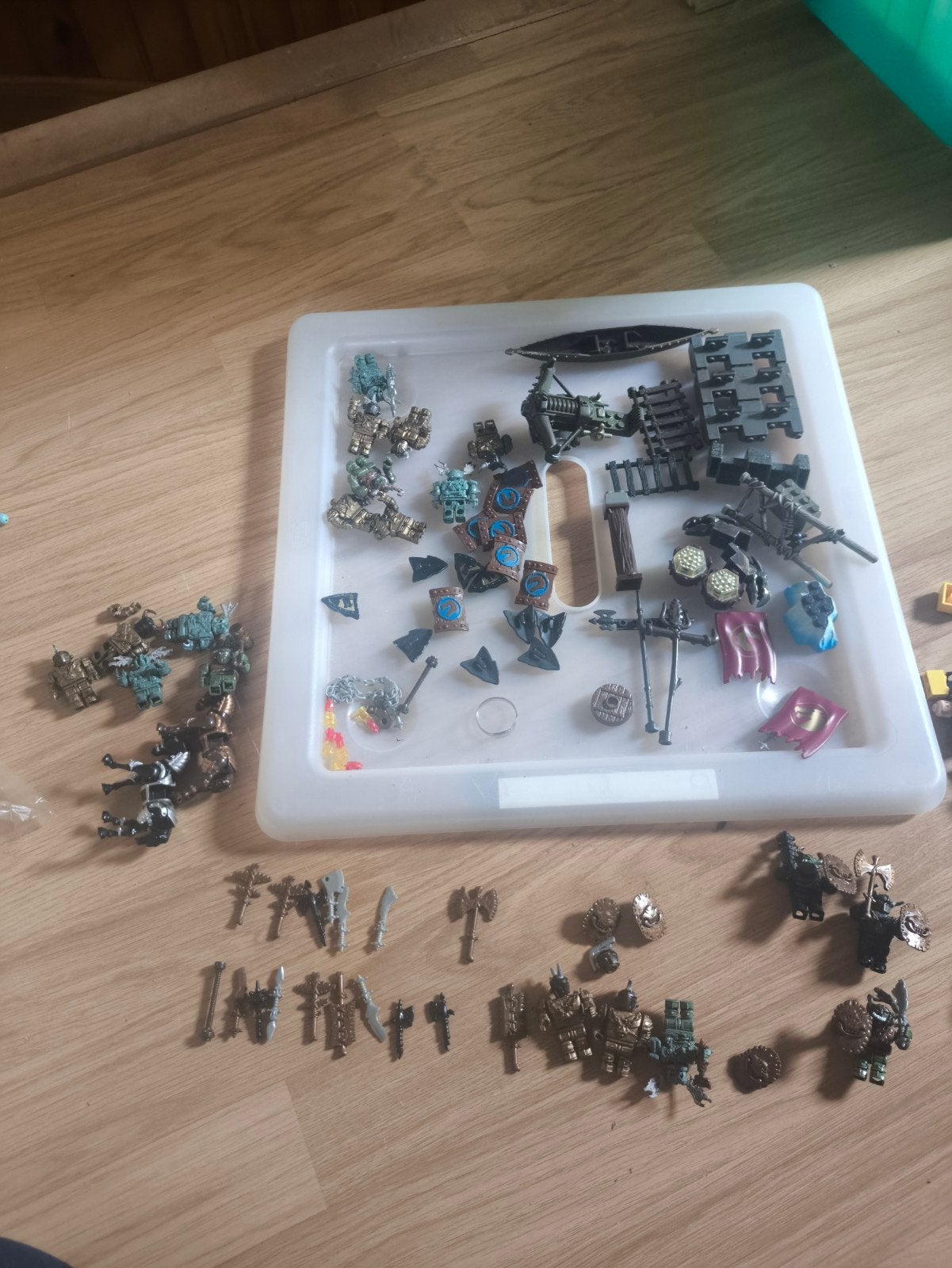 Grand lot de dragons Mega Bloks Vintage (chevaliers et orcs), Enlèvement ou Envoi, Complet