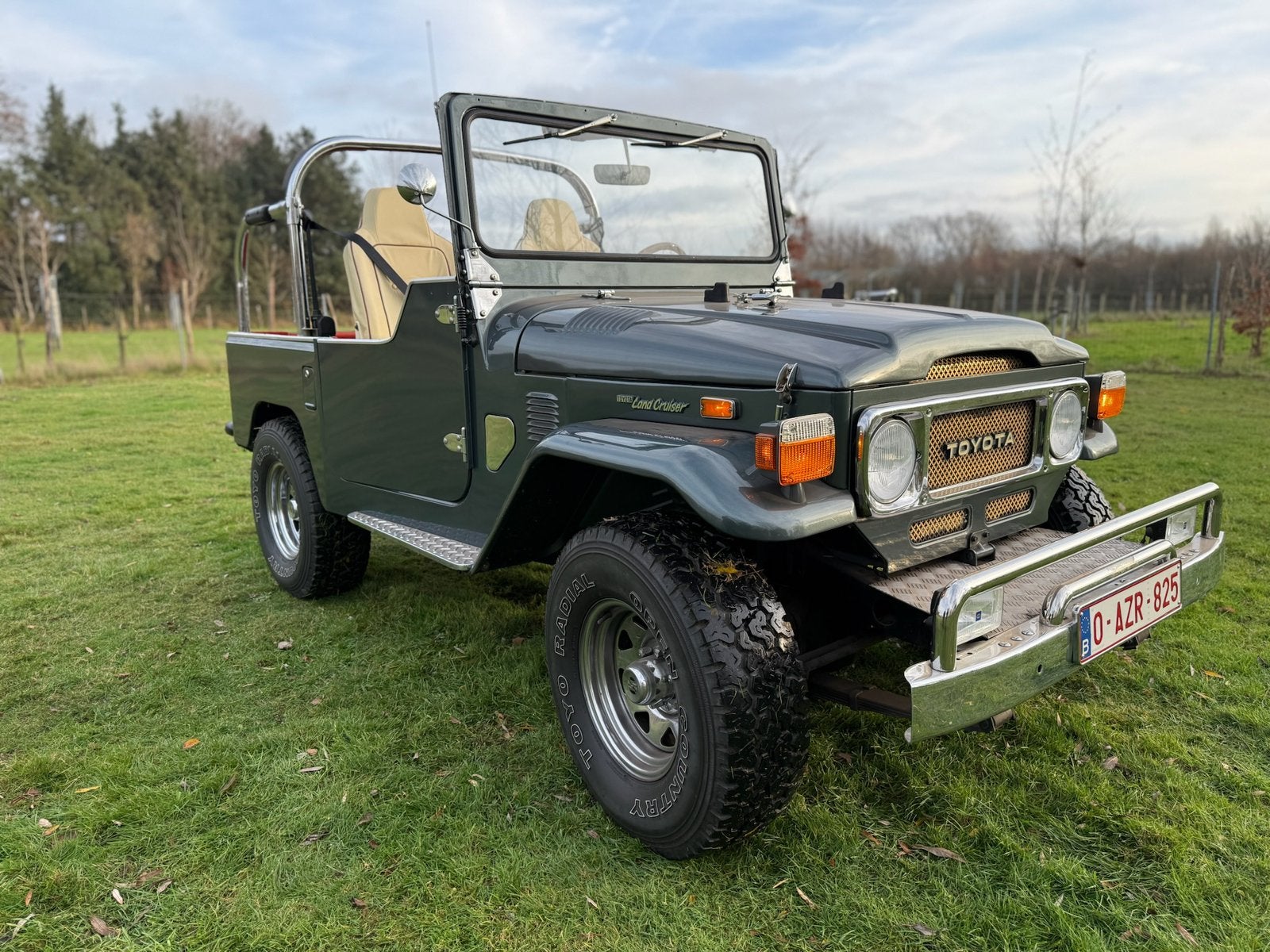 Land Cruiser Toyota FJ40L de 1974 en excellent état, Autos, Achat, Particulier, 4x4, Toyota