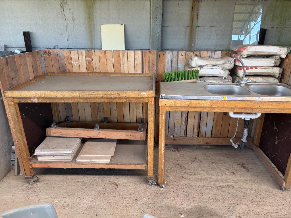 Meubel voor buitenkeuken, Tuin en Terras, Buitenkeukens, Ophalen, Gebruikt