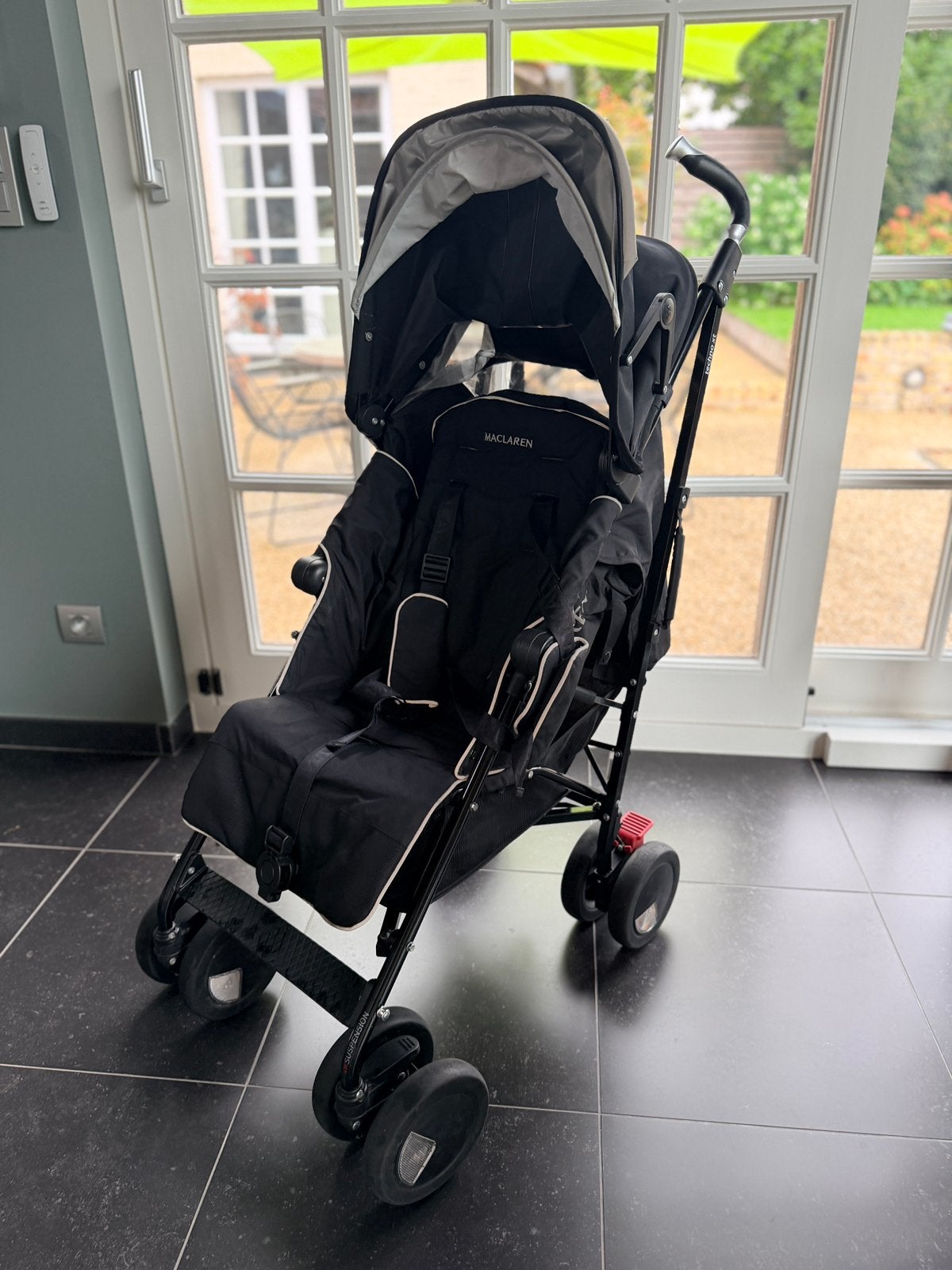 Buggy Maclaren techno xt, Enlèvement, Utilisé, Maclaren, Protection de pluie