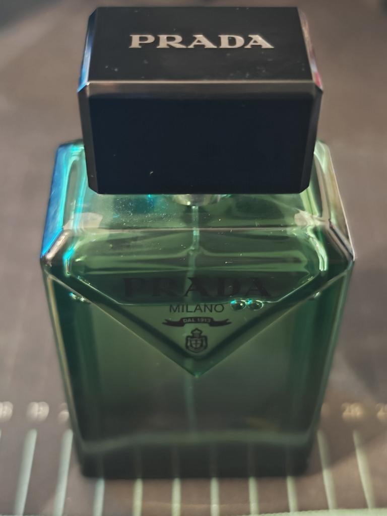 Prada Paradigme. Eau de parfum. 100 ml, Ophalen of Verzenden, Gebruikt, Parfumfles, Gevuld