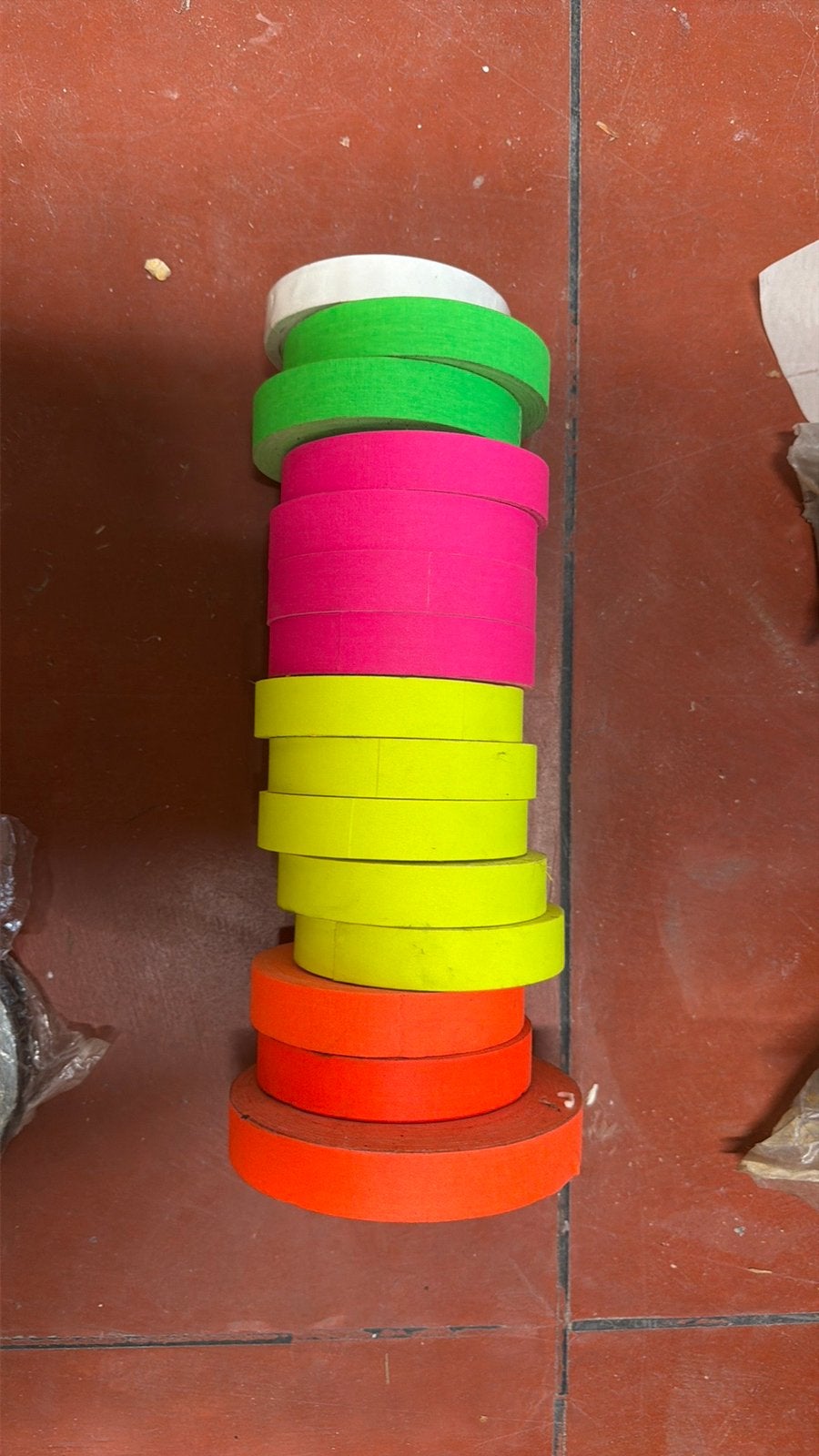 Assortiment Fluo gaffa, Musique & Instruments, Éclairage de théâtre, Enlèvement, Comme neuf