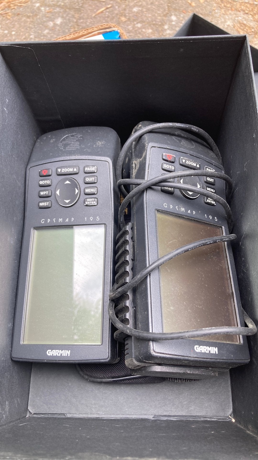 Garmin GPSMAP 195 Luchtvaart GPS (2 stuks), Verzamelen, Luchtvaart en Vliegtuigspotten, Ophalen of Verzenden, Zo goed als nieuw