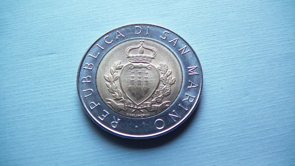 saint marin 500 lire 1987, Enlèvement