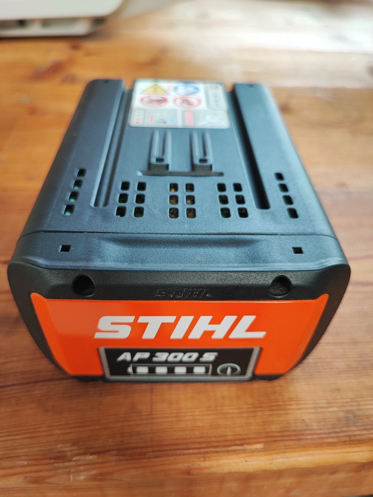 1 Stihl AP 300S accu, Enlèvement