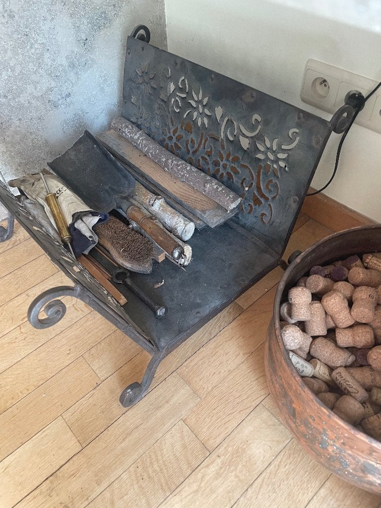 Houtkorf, Ophalen, Gebruikt, Houthaard