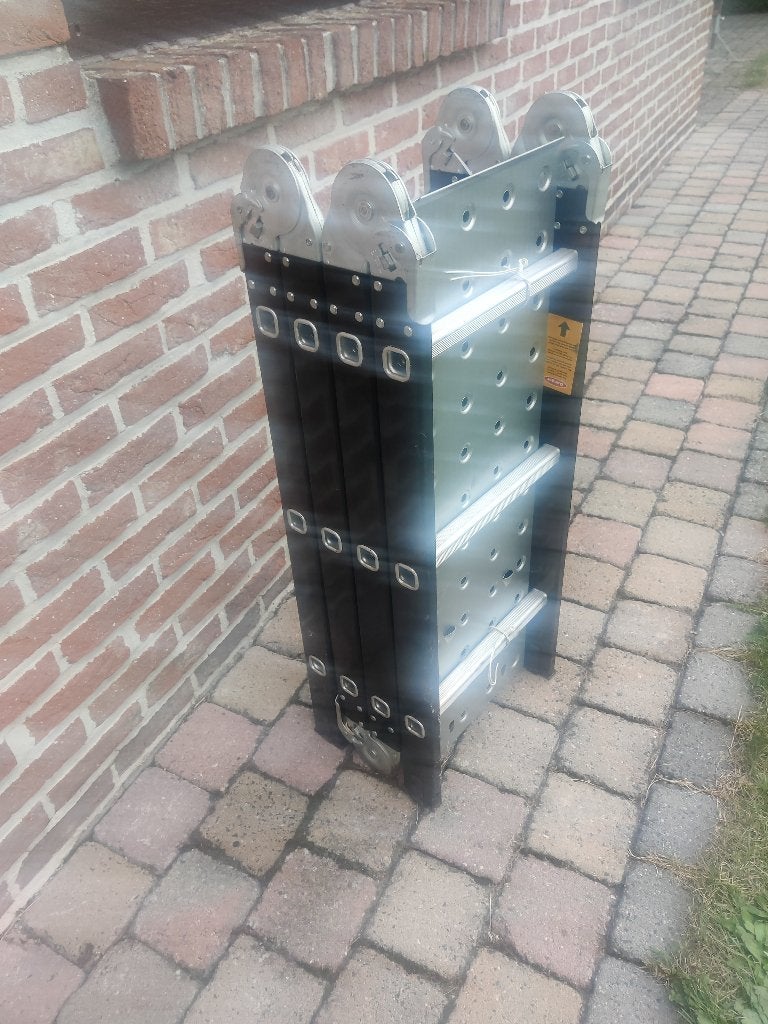 multifunctionele scharnierladder, Ophalen, Trap, Nieuw, Opvouwbaar of Inschuifbaar