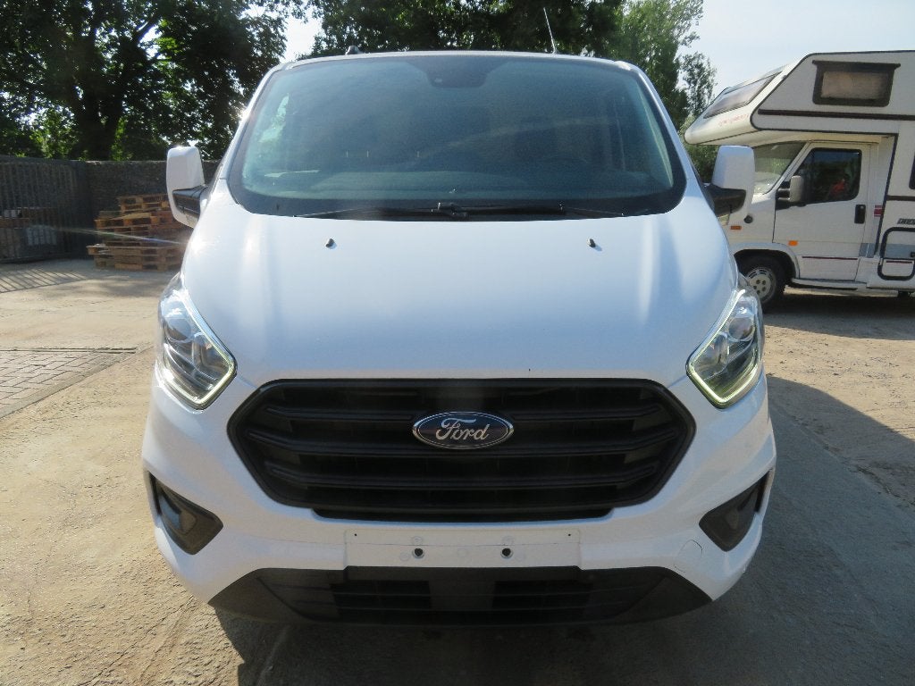 Ford Transit Custom - Automaat - L2 - 120.655km - 2023 - €6d, Auto's, Bestelwagens en Lichte vracht, Dealer onderhouden, Stof
