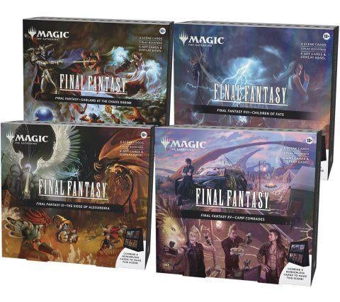 Magic the gathering Final Fantasy Scene box, Ophalen of Verzenden, Nieuw, Boosterbox, Foil