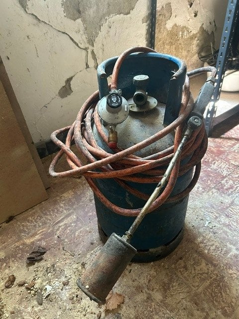 Chalumeau+bouteille/ Brander +gasfles (sievert ), Ophalen, Gebruikt, Overige typen, Overige merken