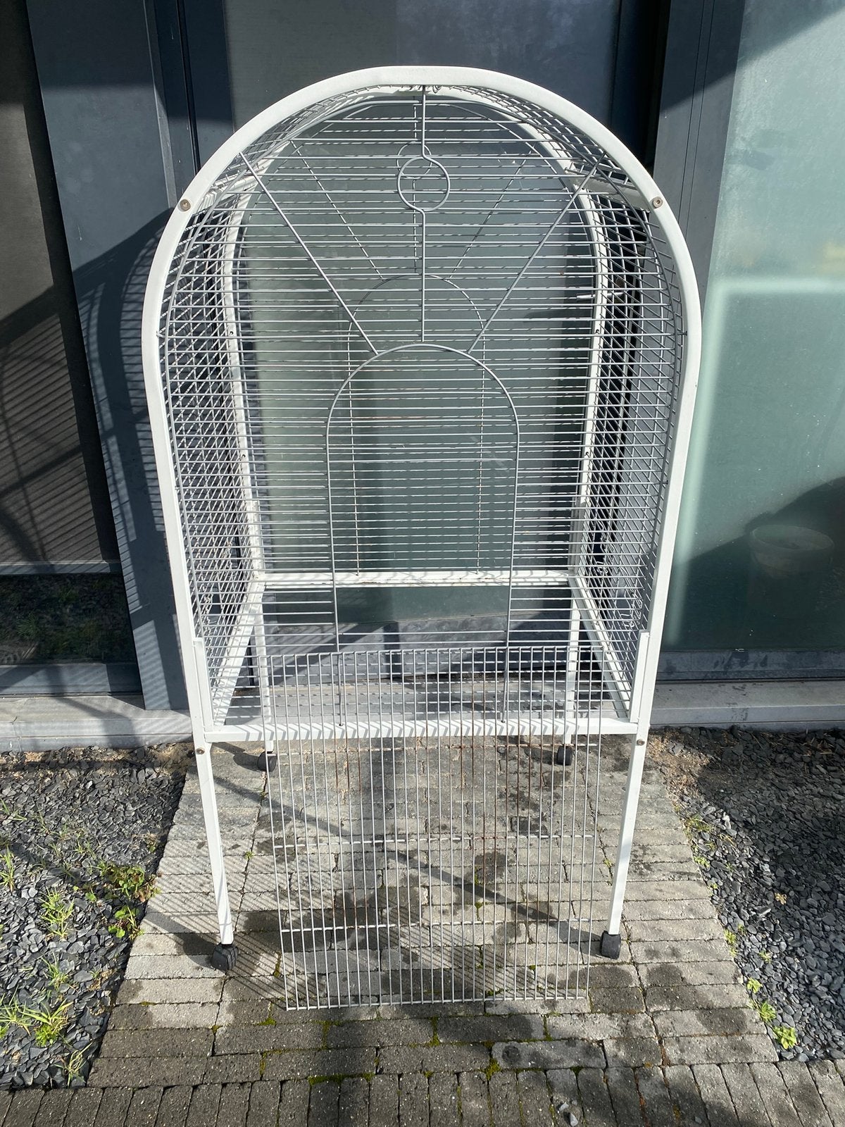 Vogelkooi, Enlèvement, Cage à oiseaux