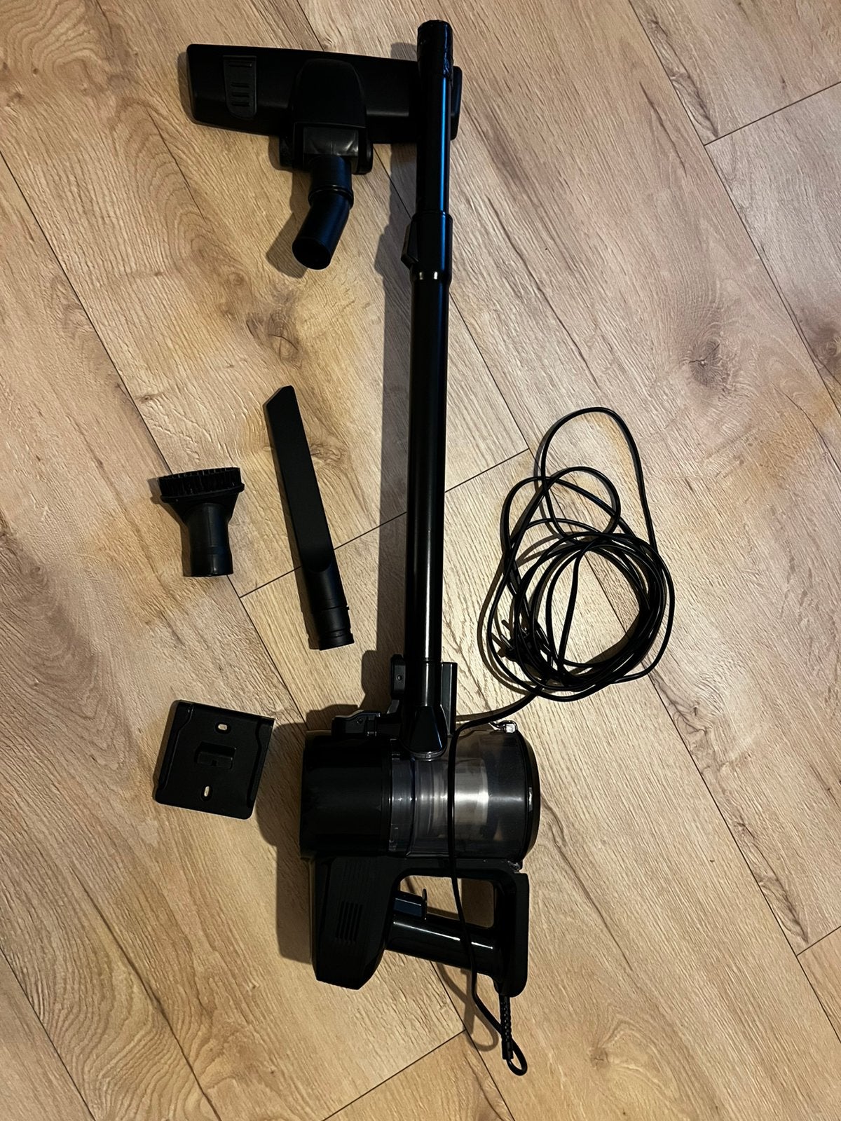 Ambiano Steelstofzuiger met snoer (600W), Electroménager, Réservoir, Aspirateur balai, Comme neuf, Enlèvement