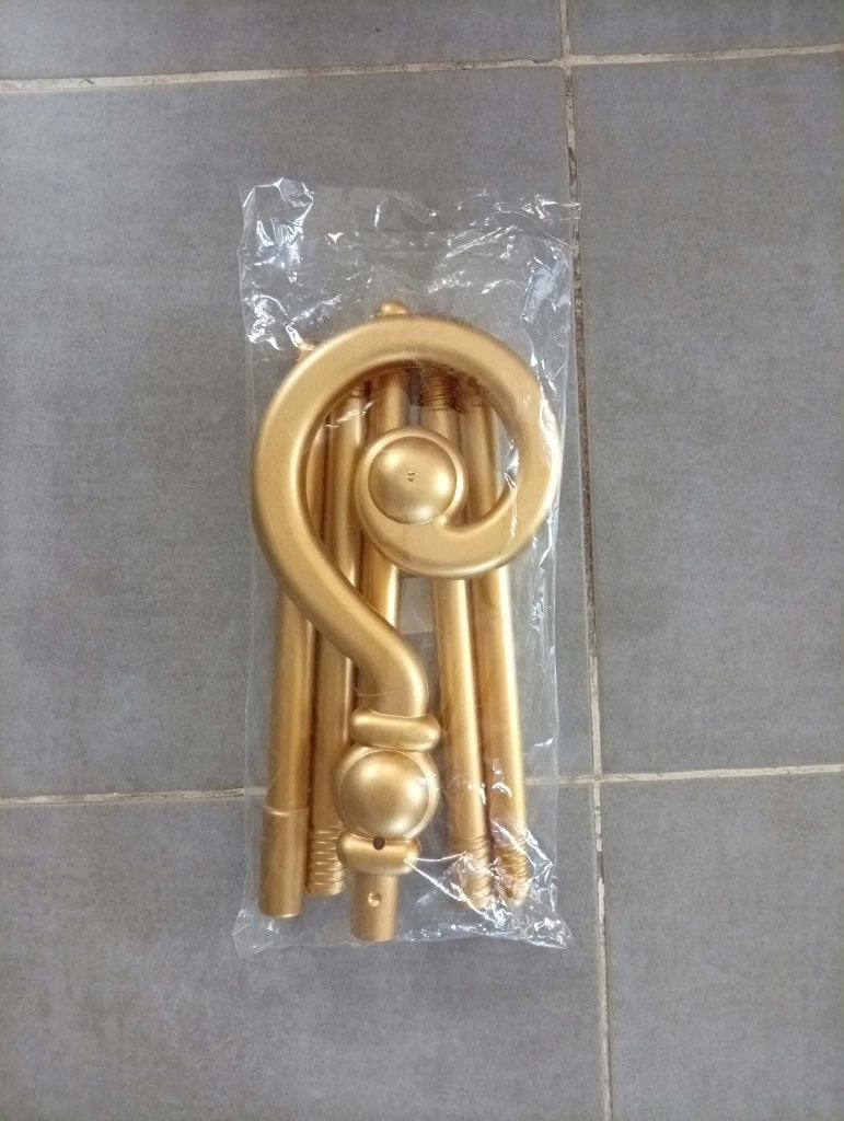 Staf Sinterklaas Plastiek, Ophalen of Verzenden, Zo goed als nieuw